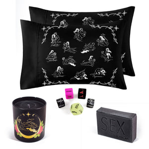 Valentine Day Zodiac Horoscope Love Pillowcase, Soap, Candle Playdate Gift Sets